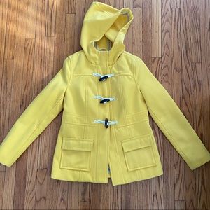COPY - Yellow Toggle Coat